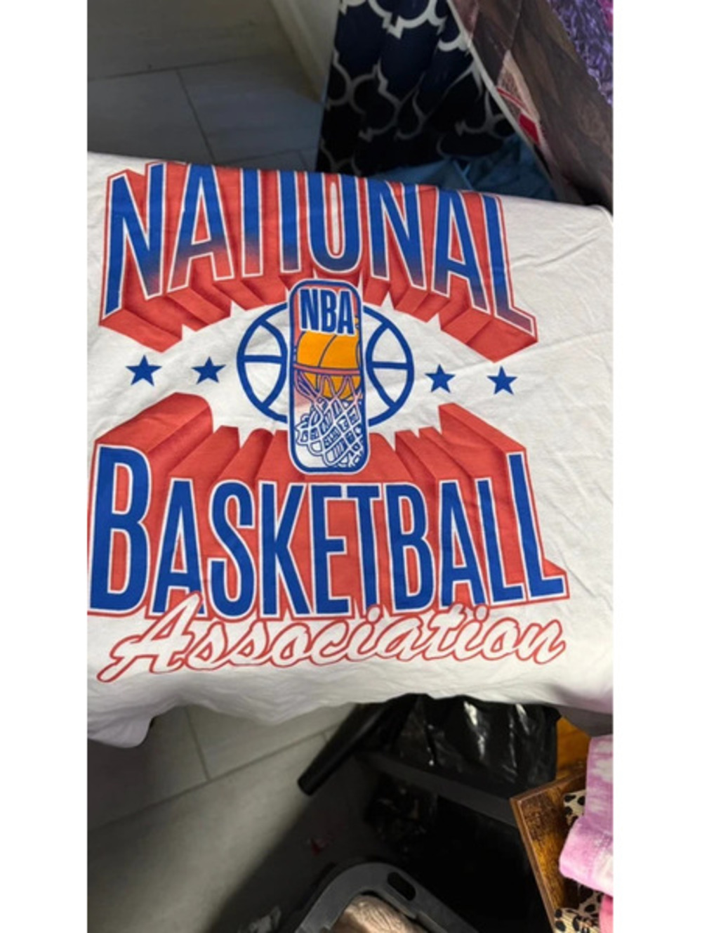 NBA National Basketball Association Mens Medium All Teams T-shirt